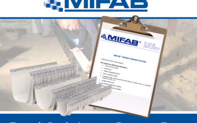 MIFAB Trench Drain Layout Request Form