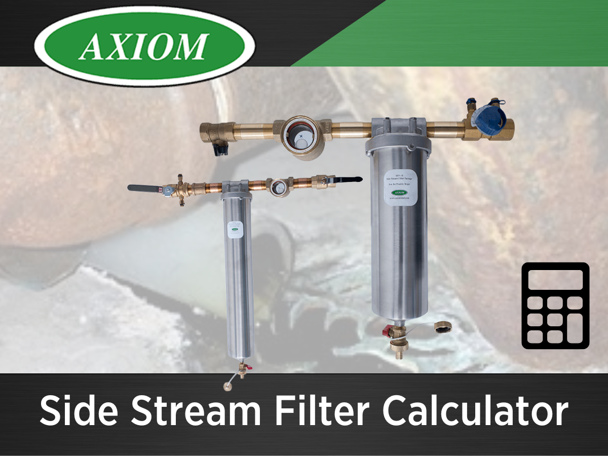 Axiom Side Stream Filter Calculator