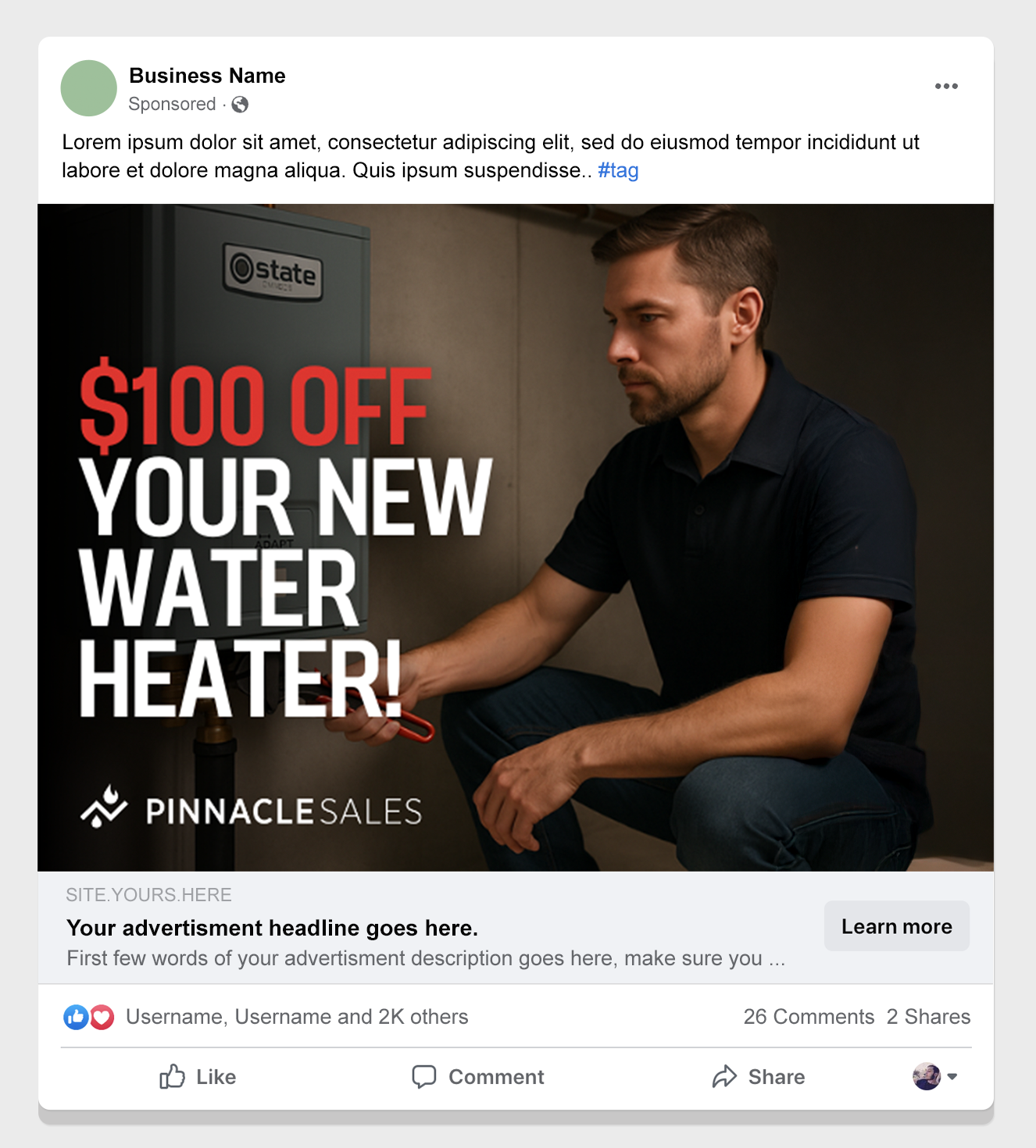 1.	Pinnacle Sales works directly with plumbing, heating, & hydronics product manufacturers to ensure high quality products.